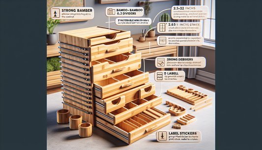 Discover how to transform your messy drawers into
