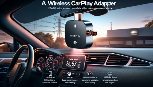 Discover the ultimate convenience of wireless CarP