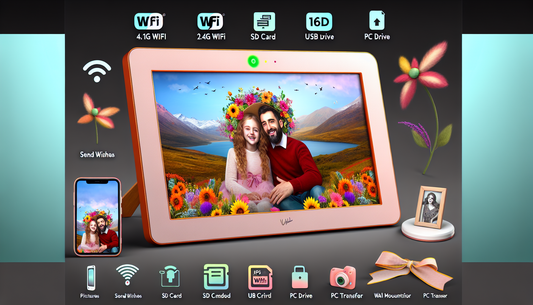 Explore the world of digital picture frames and ho