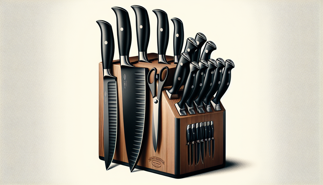 Discover the HUNTER.DUAL 15 Pcs Knife Set, the per