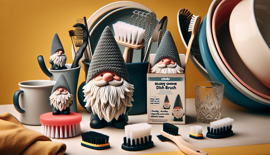 Make dishwashing fun with the Beardy Gnome Dish Br
