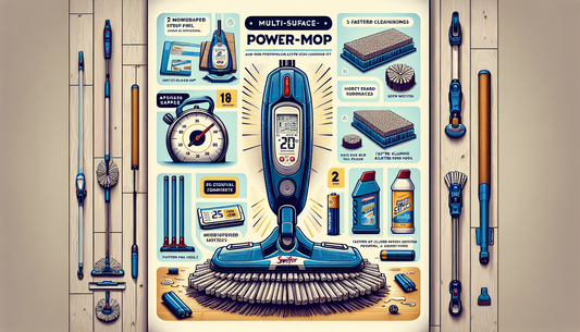 Discover the magic of the Swiffer PowerMop for cle