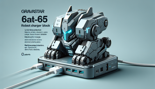Discover the GravaStar Alpha65 Robot Fast Charger—