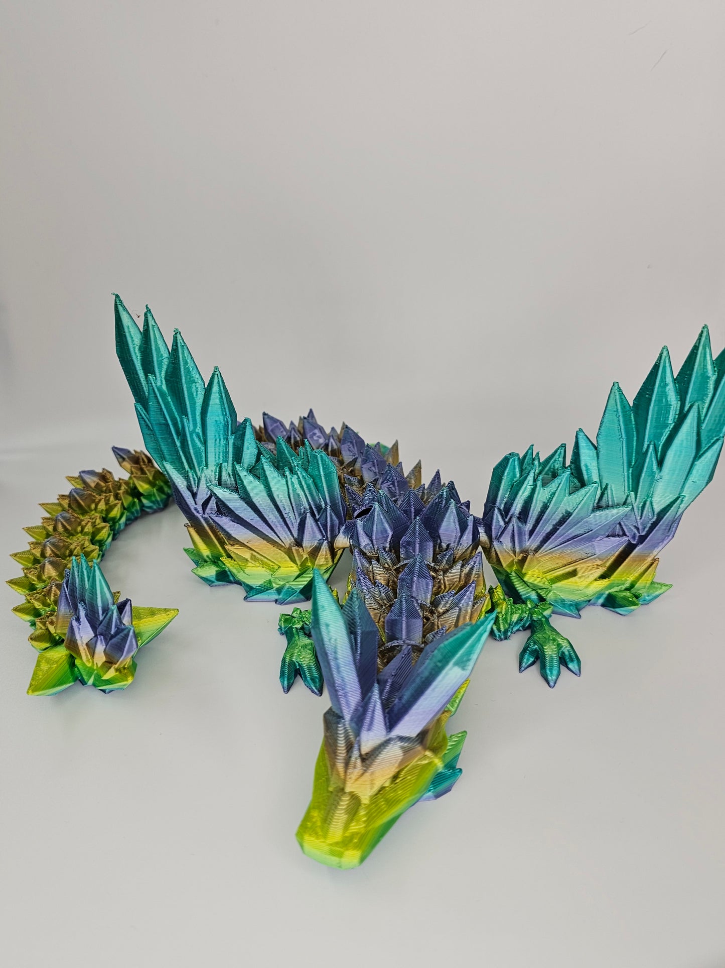 Rainbow Crystal Dragon