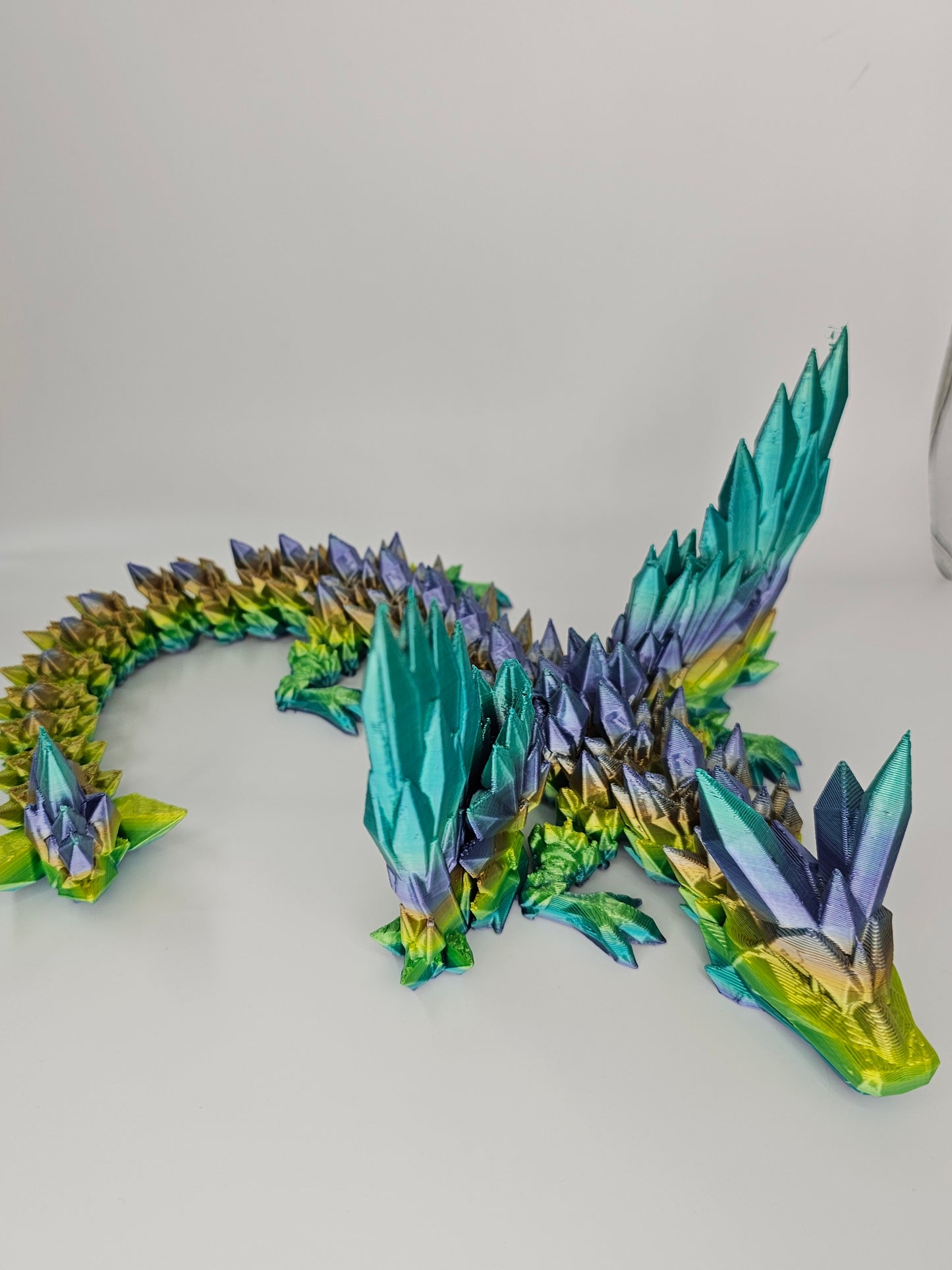 Rainbow Crystal Dragon