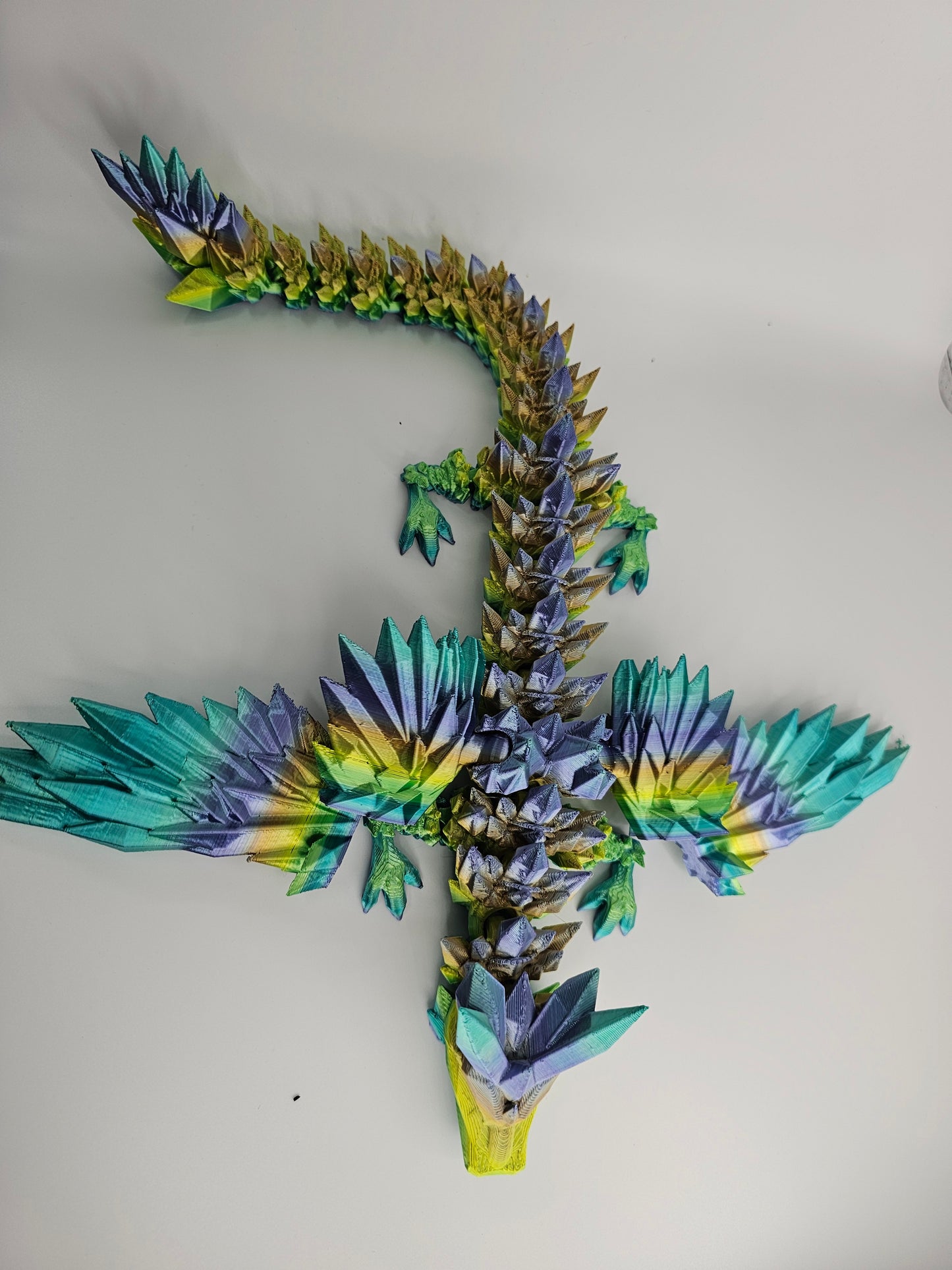 Rainbow Crystal Dragon