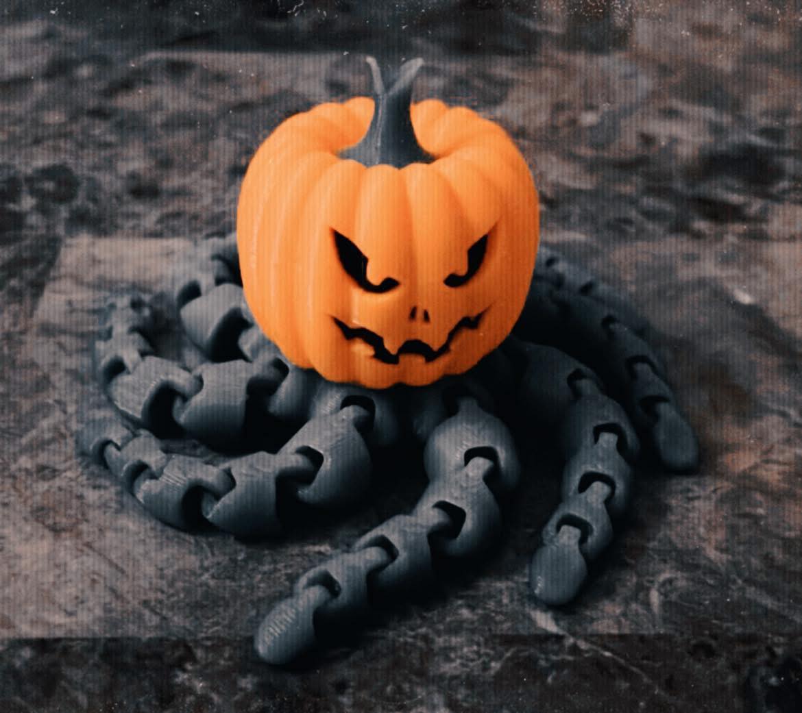 Pumpkin - Flexi 3D Printed