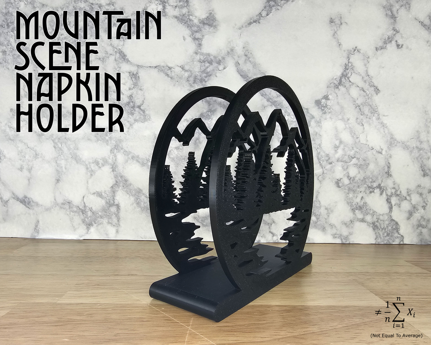Mountain Landscape Napkin Holder
