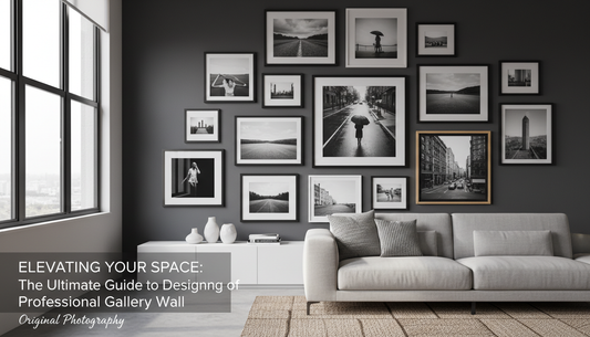 Elevating Your Space: The Ultimate Guide to Designing a Professional Gallery Wall with Original Photography
