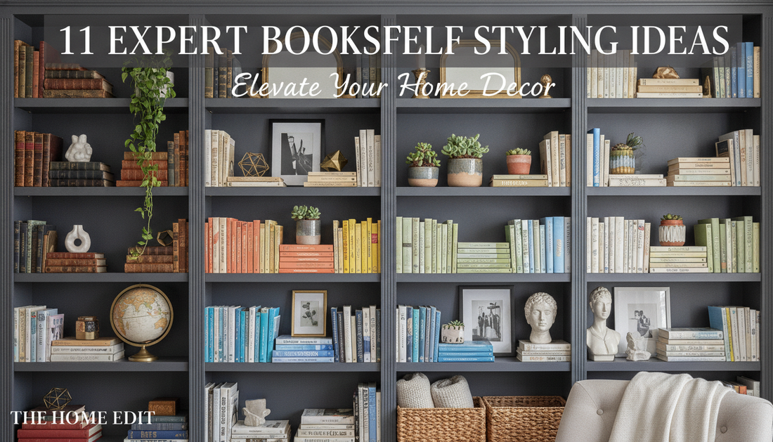 11 Expert Bookshelf Styling Ideas to Elevate Your Home Decor