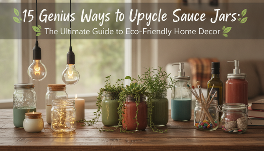 15 Genius Ways to Upcycle Pasta Sauce Jars: The Ultimate Guide to Eco-Friendly Home Decor