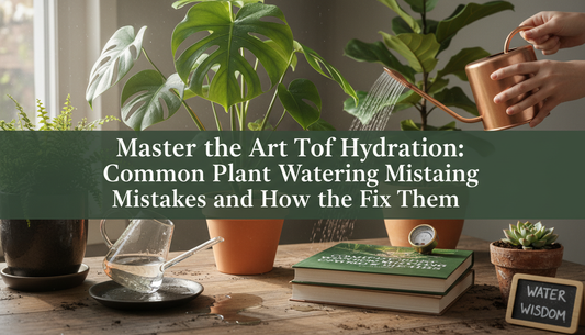 Master the Art of Hydration: Common Plant Watering Mistakes and How to Fix Them