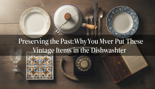 Preserving the Past: Why You Must Never Put These Vintage Items in the Dishwasher