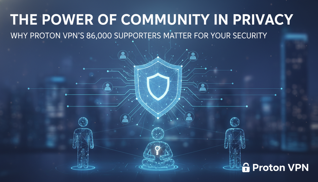 The Power of Community in Privacy: Why Proton VPN’s 86,000 Supporters Matter for Your Security