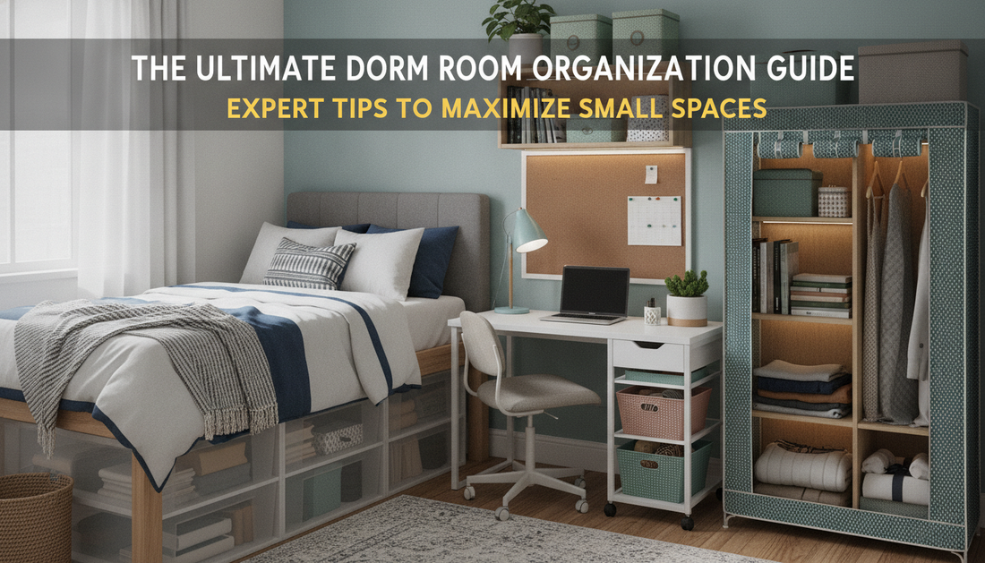 The Ultimate Dorm Room Organization Guide: Expert Tips to Maximize Small Spaces