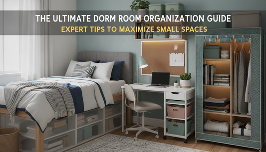 The Ultimate Dorm Room Organization Guide: Expert Tips to Maximize Small Spaces