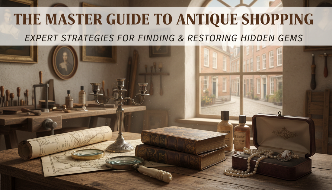 The Master Guide to Antique Shopping: Expert Strategies for Finding and Restoring Hidden Gems
