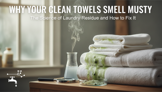 Why Your Clean Towels Smell Musty: The Science of Laundry Residue and How to Fix It