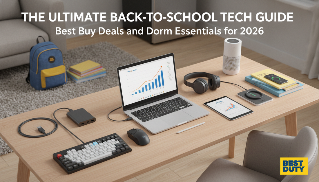 The Ultimate Back-to-School Tech Guide: Best Buy Deals and Dorm Essentials for 2026