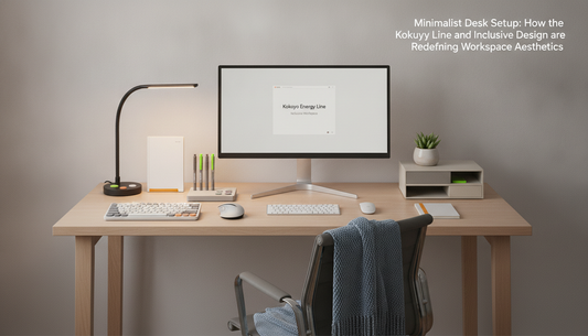 Minimalist Desk Setup: How the Kokuyo Energy Line and Inclusive Design are Redefining Workspace Aesthetics