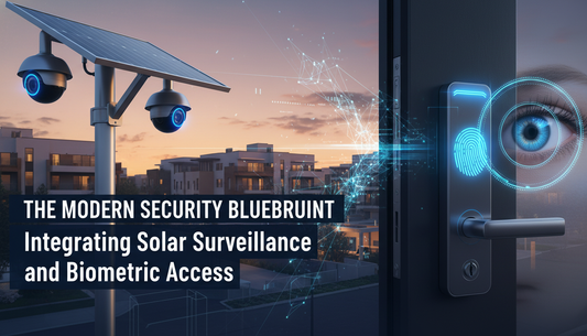 The Modern Security Blueprint: Integrating Solar Surveillance and Biometric Access