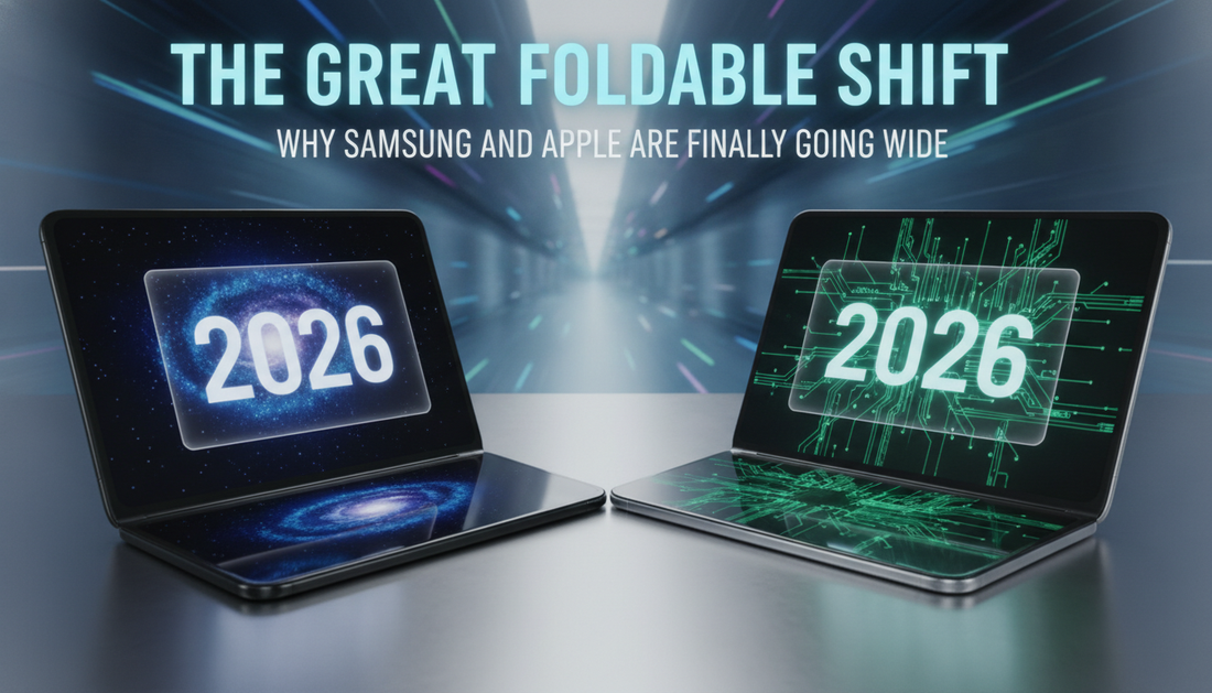 The Great 2026 Foldable Shift: Why Samsung and Apple Are Finally Going Wide