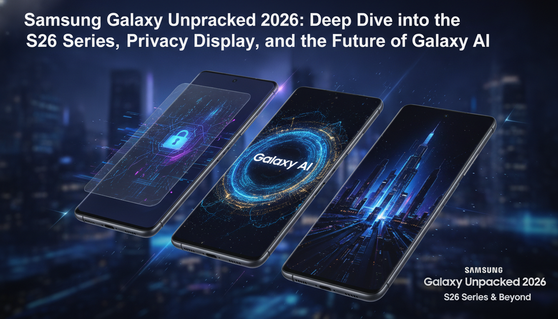 Samsung Galaxy Unpacked 2026: Deep Dive into the S26 Series, Privacy Display, and the Future of Galaxy AI