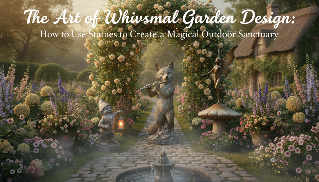 The Art of Whimsical Garden Design: How to Use Statues to Create a Magical Outdoor Sanctuary