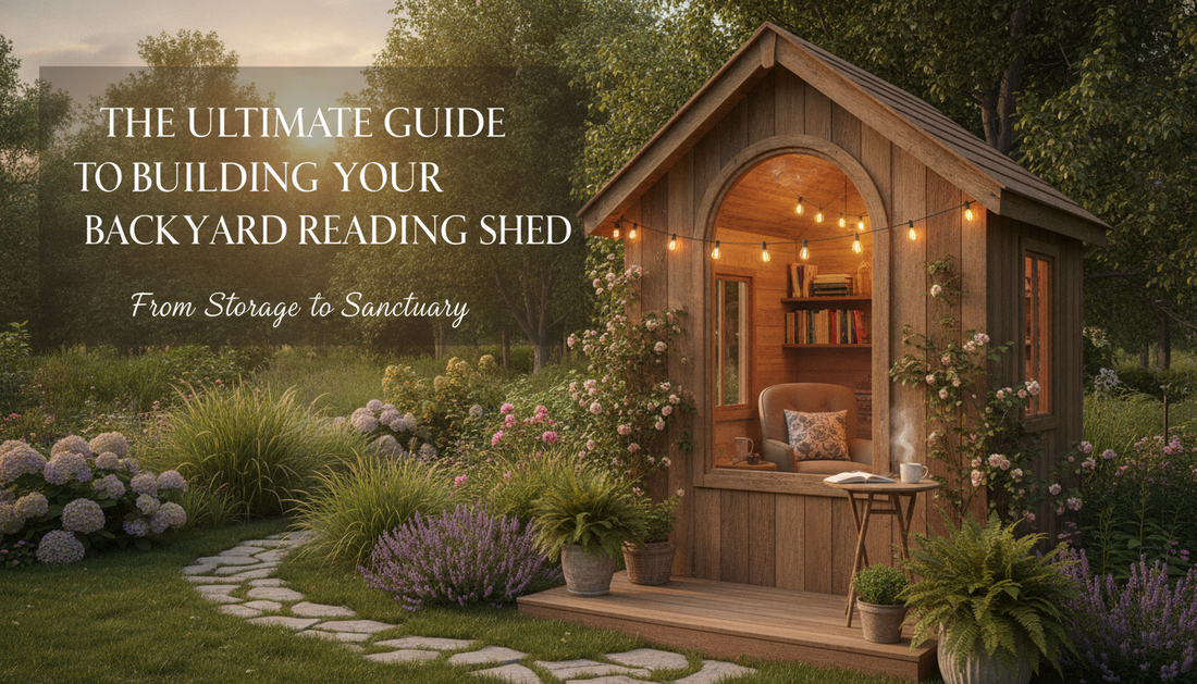 The Ultimate Guide to Building Your Backyard Reading Shed: From Storage to Sanctuary