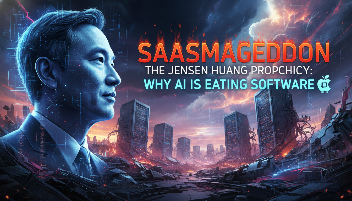 SaaSmageddon and the Jensen Huang Prophecy: Why AI is Eating Software ...