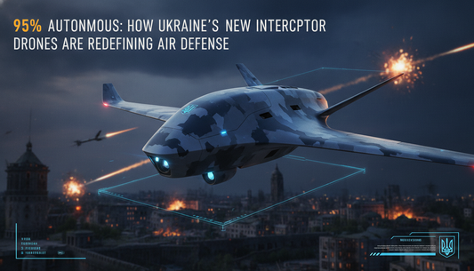 95% Autonomous: How Ukraine’s New Interceptor Drones are Redefining Air Defense