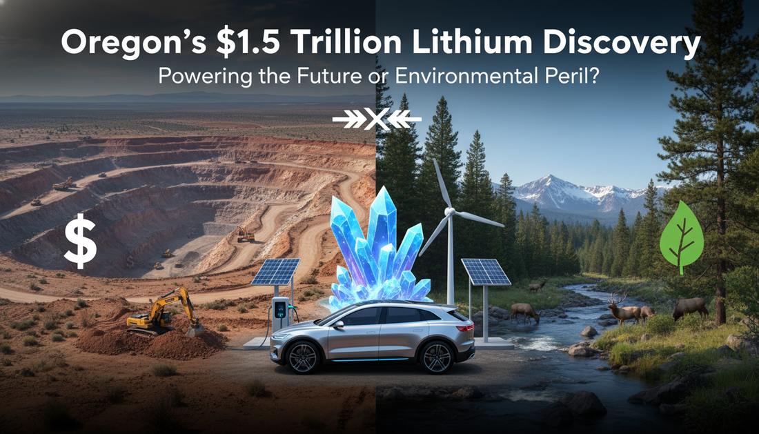 Oregon’s $1.5 Trillion Lithium Discovery: Powering the Future or Environmental Peril?