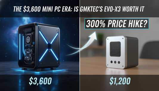 The $3,600 Mini PC Era: Is GMKtec’s EVO-X3 Worth the 300% Price Hike?