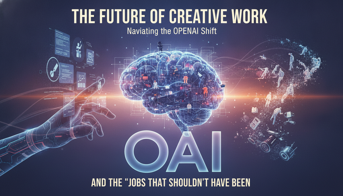 The Future of Creative Work: Navigating the OpenAI Shift and the "Jobs That Shouldn't Have Been"