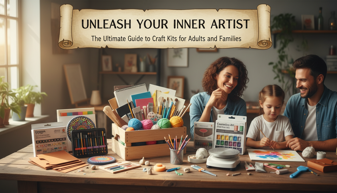 Unleash Your Inner Artist: The Ultimate Guide to Craft Kits for Adults and Families