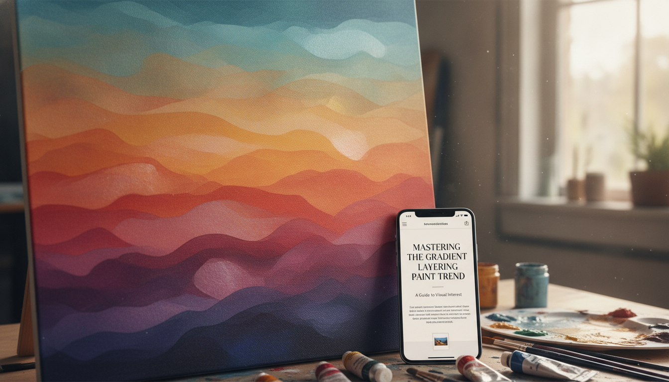 Layering Gradient Mastering the Gradient Layering Paint Trend: A Guide to Visual Interes ...