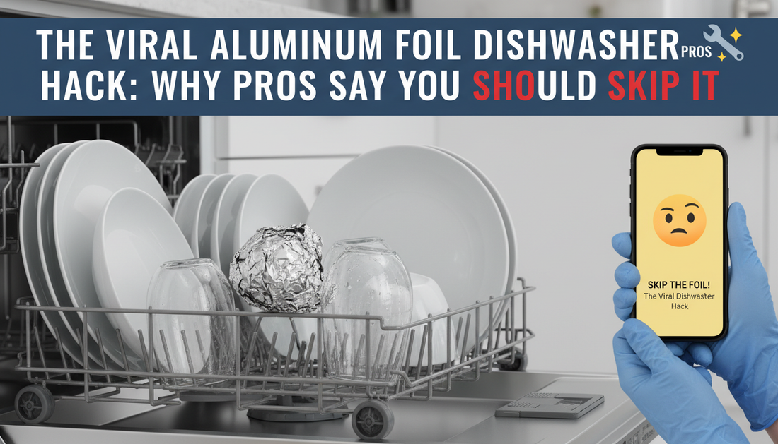 The Viral Aluminum Foil Dishwasher Hack: Why Pros Say You Should Skip It