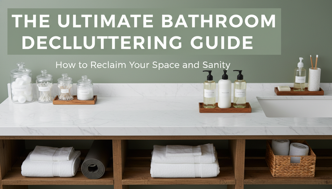 The Ultimate Bathroom Decluttering Guide: How to Reclaim Your Space and Sanity