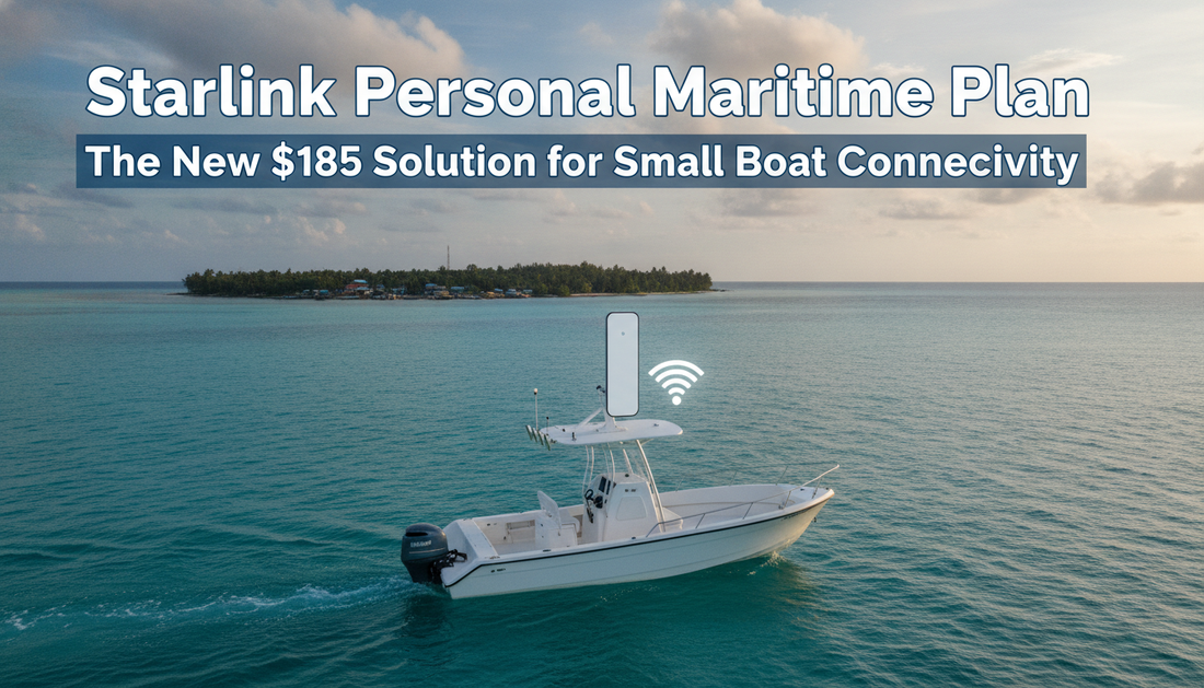 Starlink Personal Maritime Plan: The New $185 Solution for Small Boat Connectivity