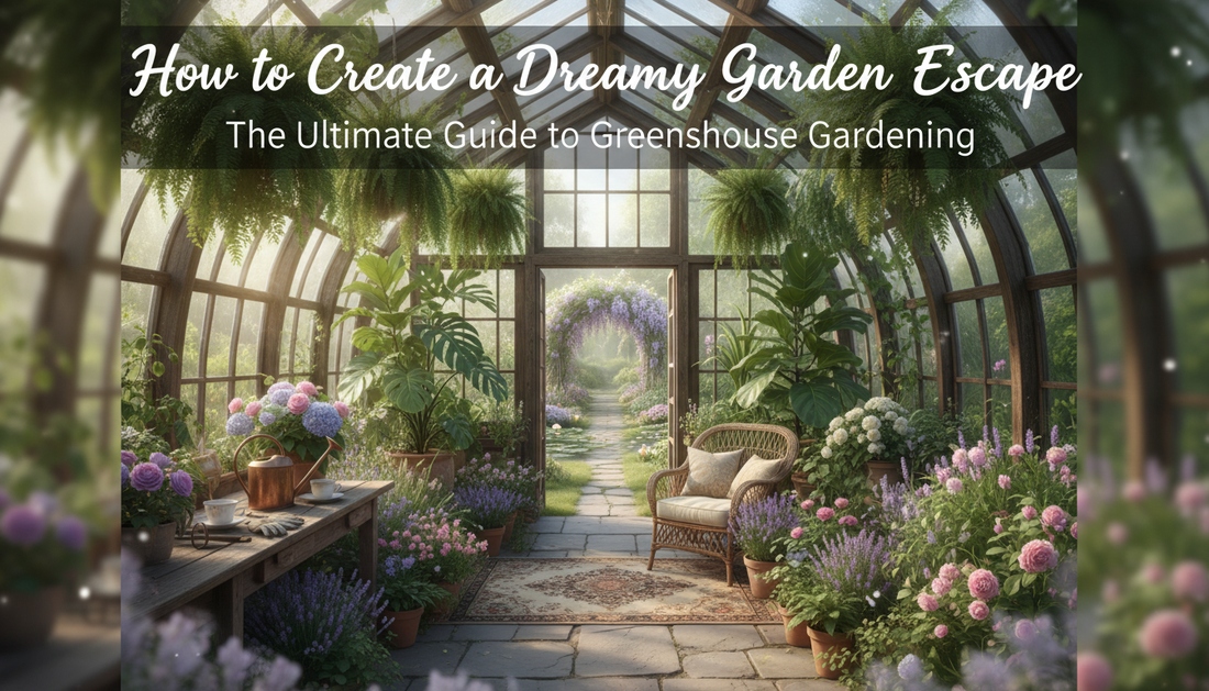 How to Create a Dreamy Garden Escape: The Ultimate Guide to Greenhouse Gardening
