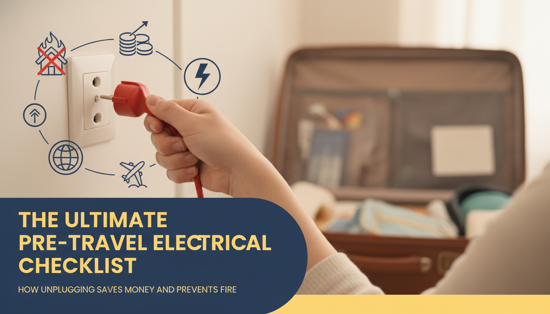The Ultimate Pre-Travel Electrical Checklist: How Unplugging Saves Money and Prevents Fire