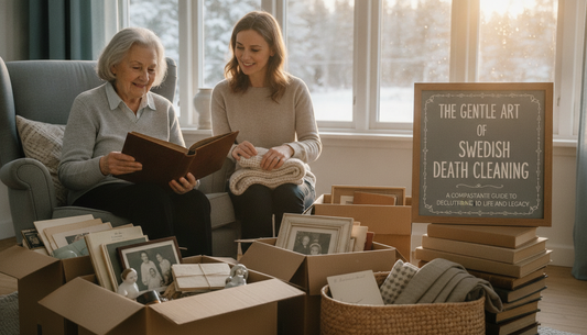 The Gentle Art of Swedish Death Cleaning: A Compassionate Guide to Decluttering Your Life and Legacy