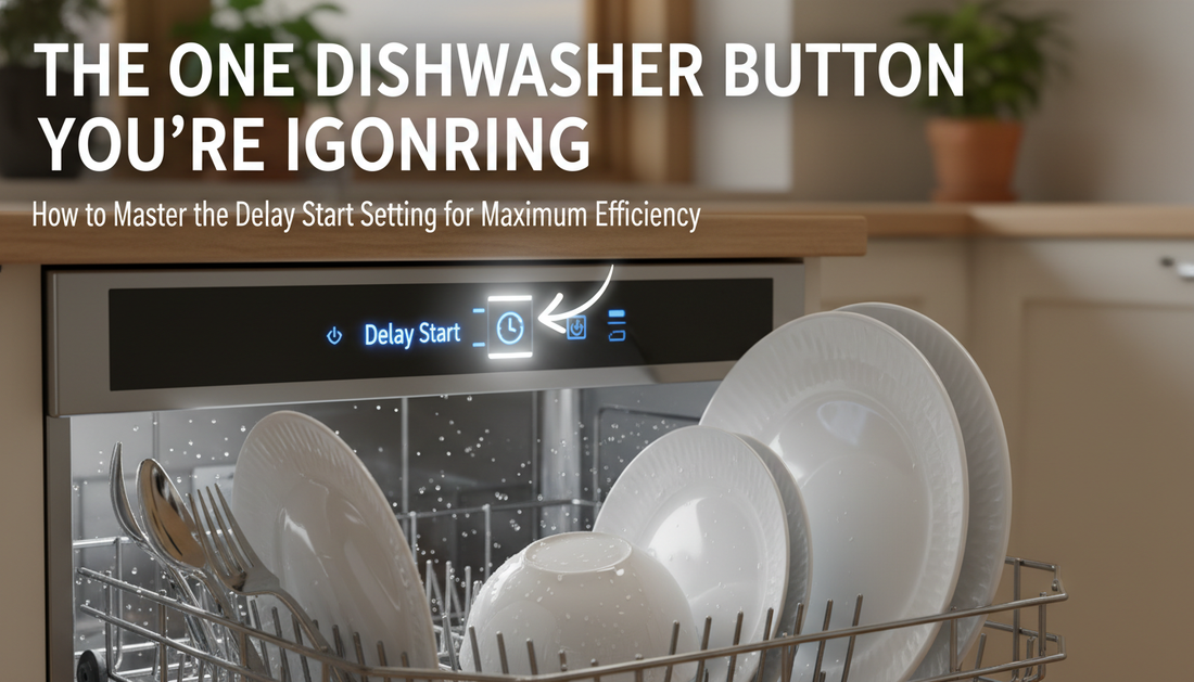 The One Dishwasher Button You’re Ignoring: How to Master the Delay Start Setting for Maximum Efficiency