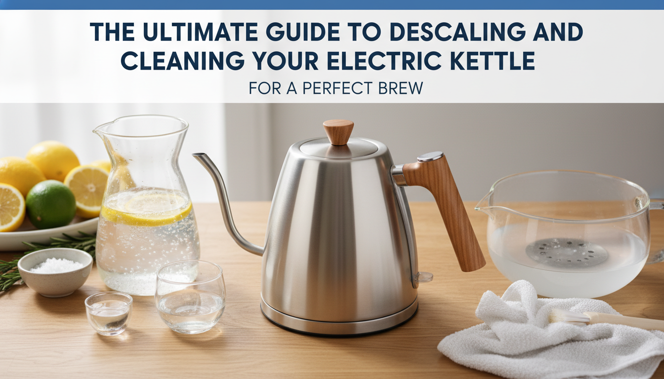 The Ultimate Guide to Descaling and Cleaning Your Electric Kettle for ...