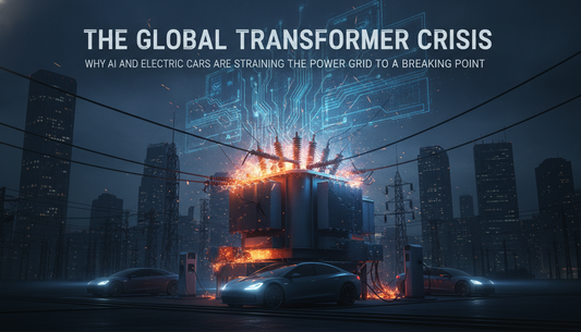 The Global Transformer Crisis: Why AI and Electric Cars are Straining the Power Grid to a Breaking Point