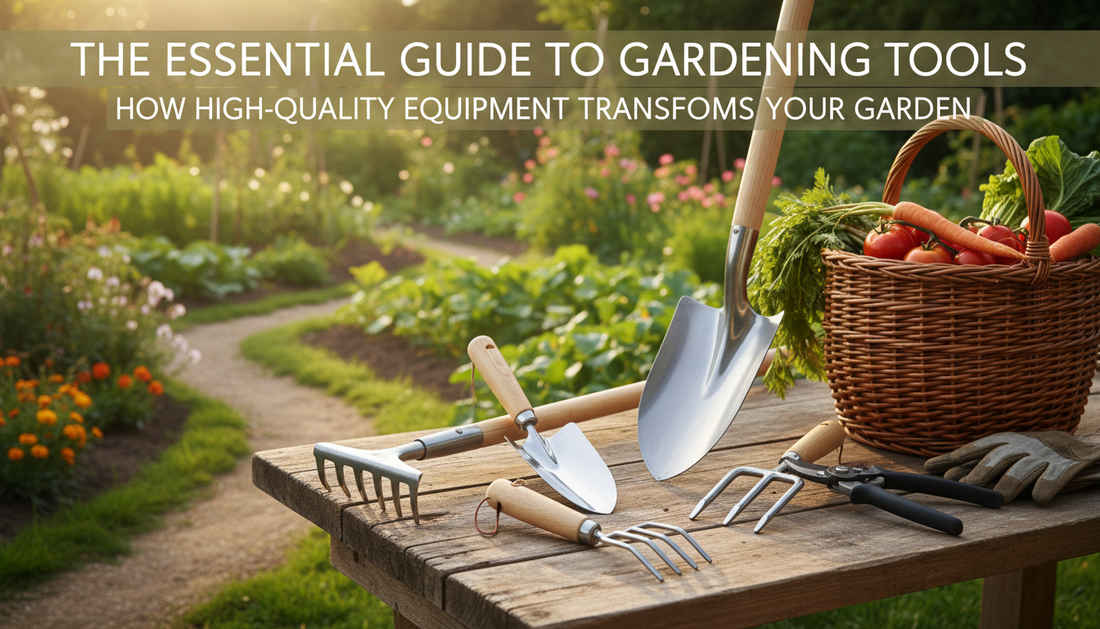 The Essential Guide to Gardening Tools: How High-Quality Equipment Transforms Your Garden