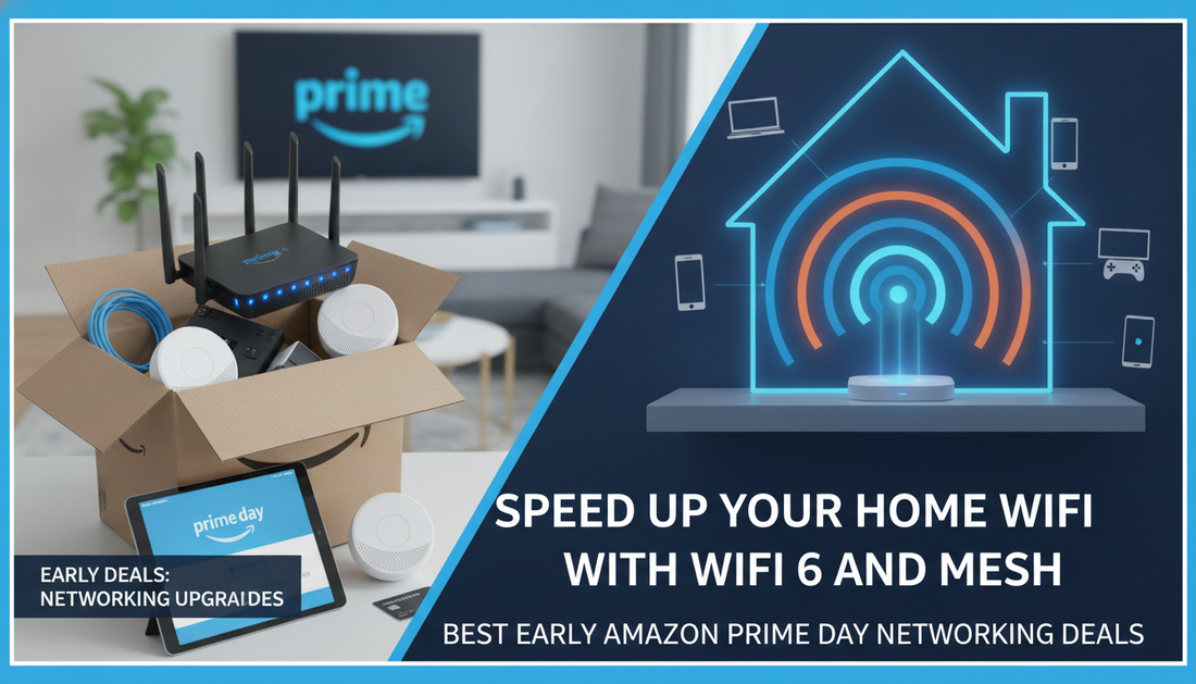 Best Early Amazon Prime Day Networking Deals: Speed Up Your Home WiFi with WiFi 6 and Mesh Upgrades
