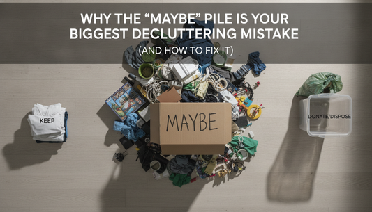 Why the "Maybe" Pile is Your Biggest Decluttering Mistake (and How to Fix It)