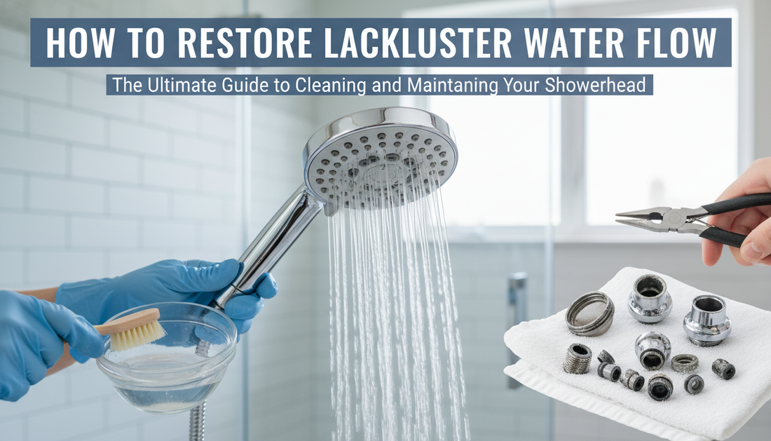 How to Restore Lackluster Water Flow: The Ultimate Guide to Cleaning and Maintaining Your Showerhead