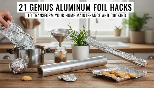 21 Genius Aluminum Foil Hacks to Transform Your Home Maintenance and Cooking